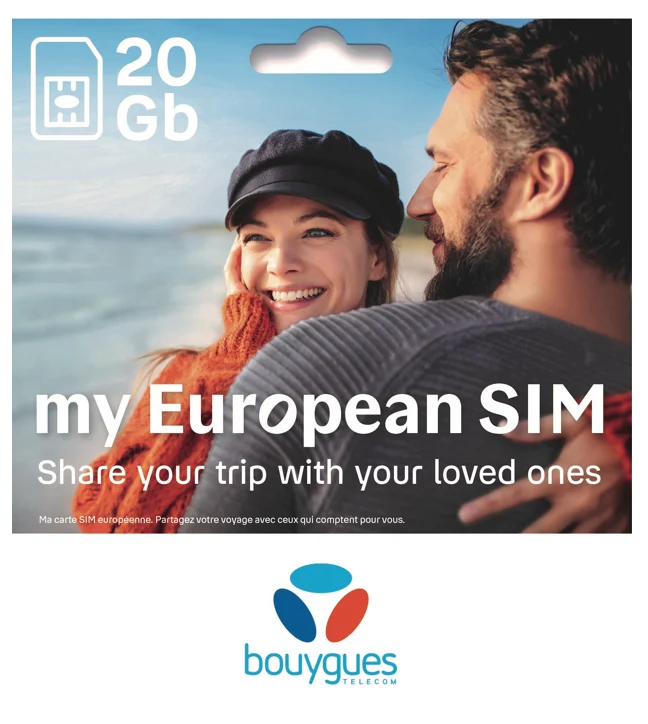 Bouygues Telecom France My European SIM Card