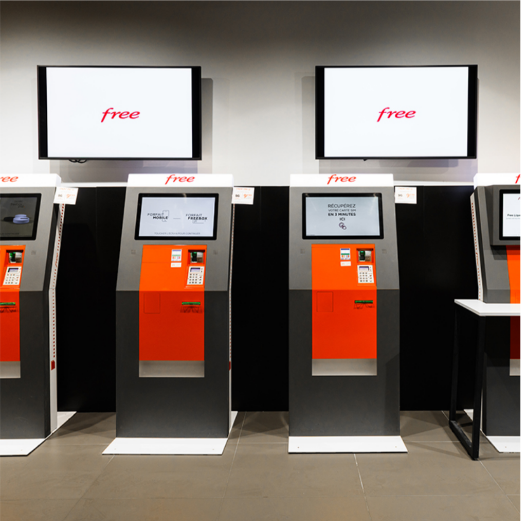Free France Self-Service Machines
