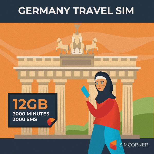 Germany Travel SIM Card SimCorner