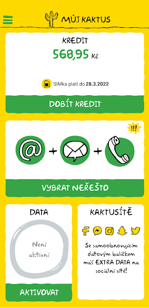 Kaktus Czech Republic App