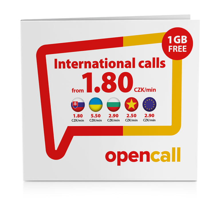 OpenCall Czech Republic SIM Card