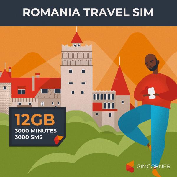 Romania Travel SIM Card SimCorner