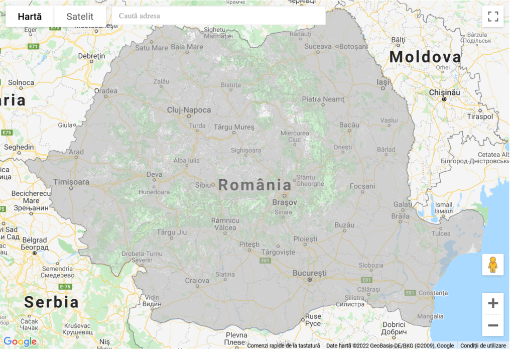 Telekom Romania 2G Coverage Map