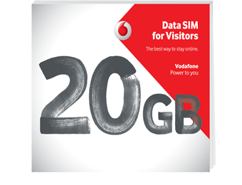 Vodafone Czech Republic Data SIM for Visitors SIM Card