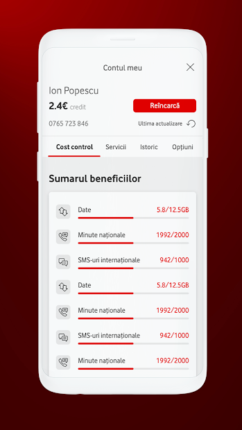 Vodafone Romania App