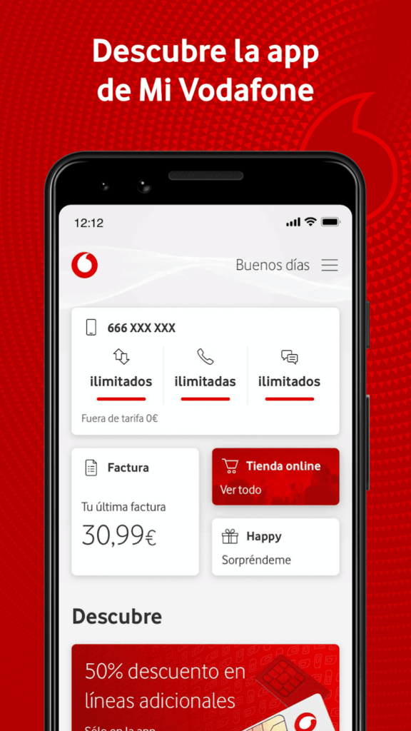 Vodafone Spain Mi Vodafone App