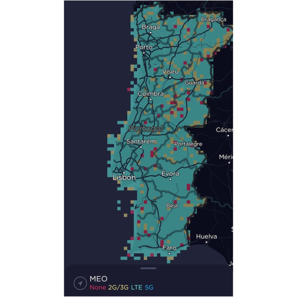 MEO Coverage Map