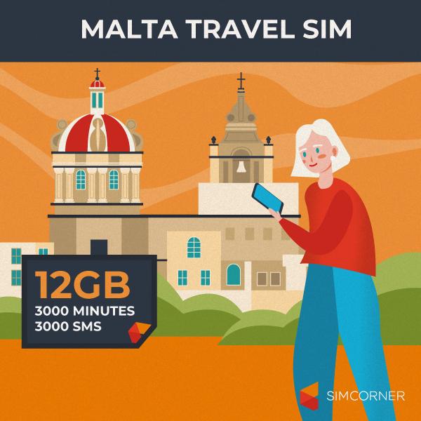 Malta Travel SIM Card SimCorner