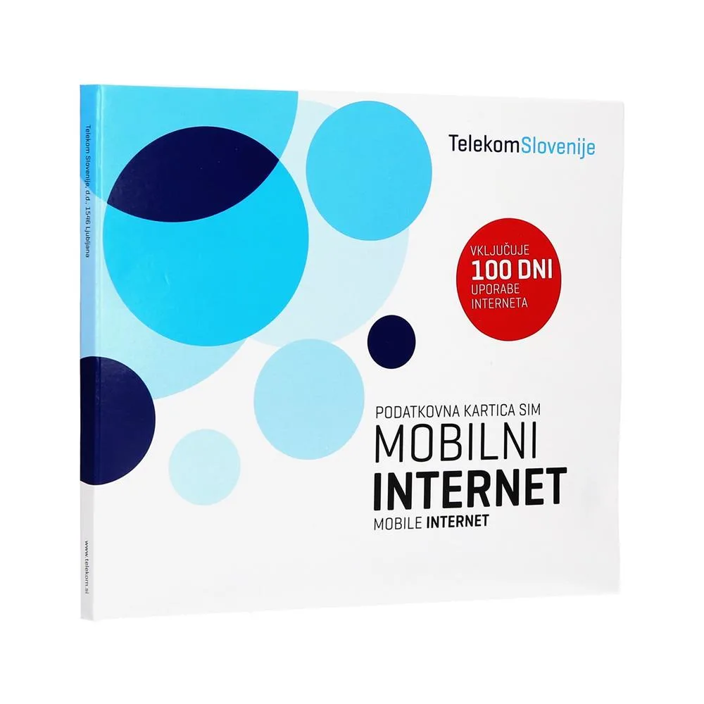Telekom Slovenije Predplačniški Mobilni Internet Data-Only SIM Card