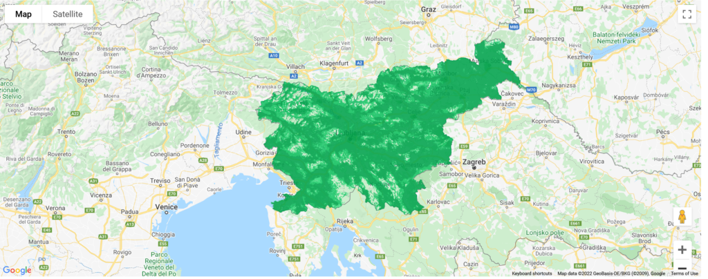 Telemach Slovenia 2G 3G 4G LTE 5G NR Coverage Map
