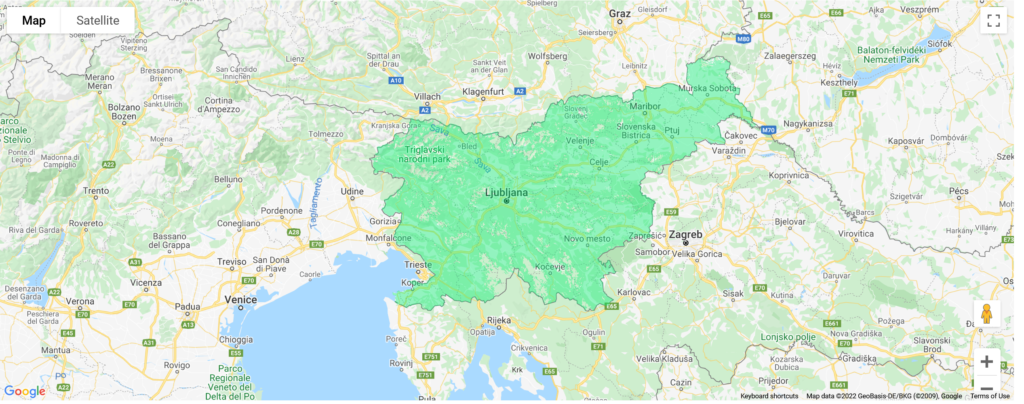 Telemach Slovenia 2G Coverage Map