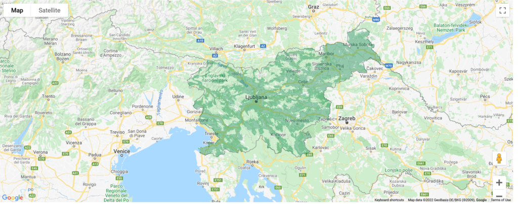 Telemach Slovenia 4G LTE+ Coverage Map