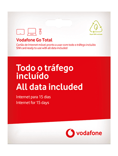 Vodafone Portugal Vodafone Go Total SIM Card 15 Days