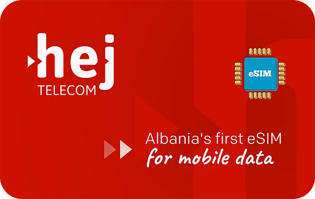 Albania Hej Telecom eSIM Airalo