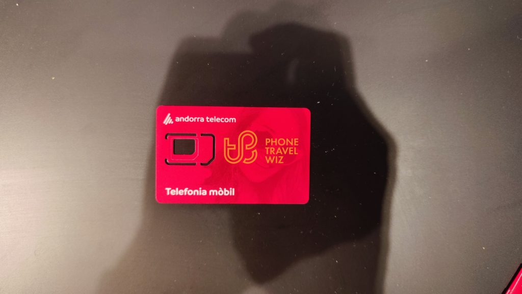 Andorra Telecom SIM Card Front