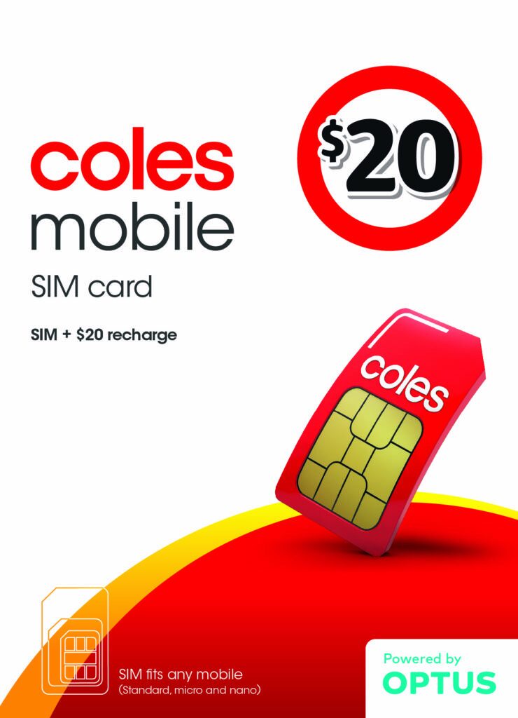 Coles Mobile Australia SIM Card