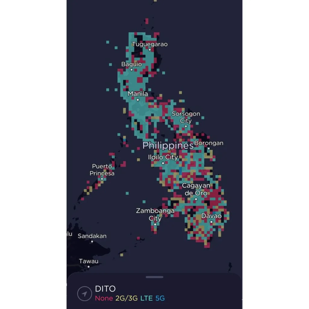 Dito Philippines Coverage Map