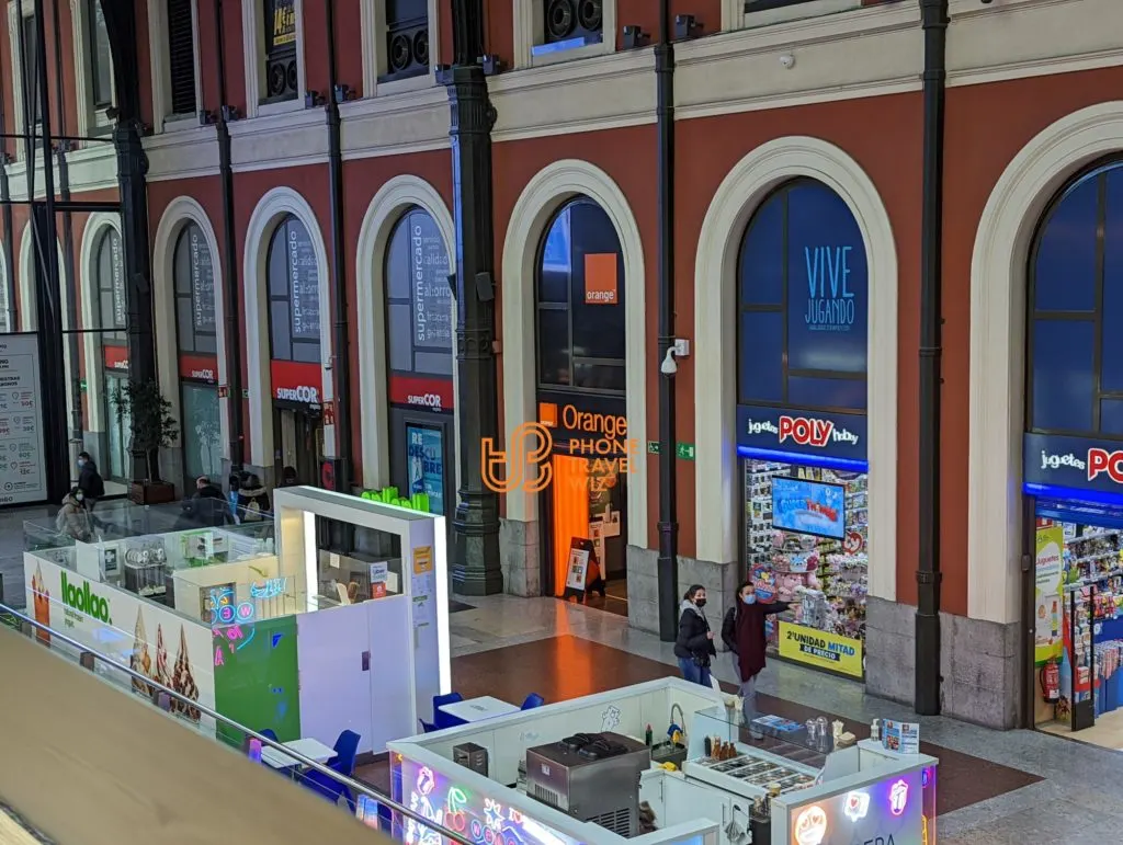 Orange Spain Store in Madrid