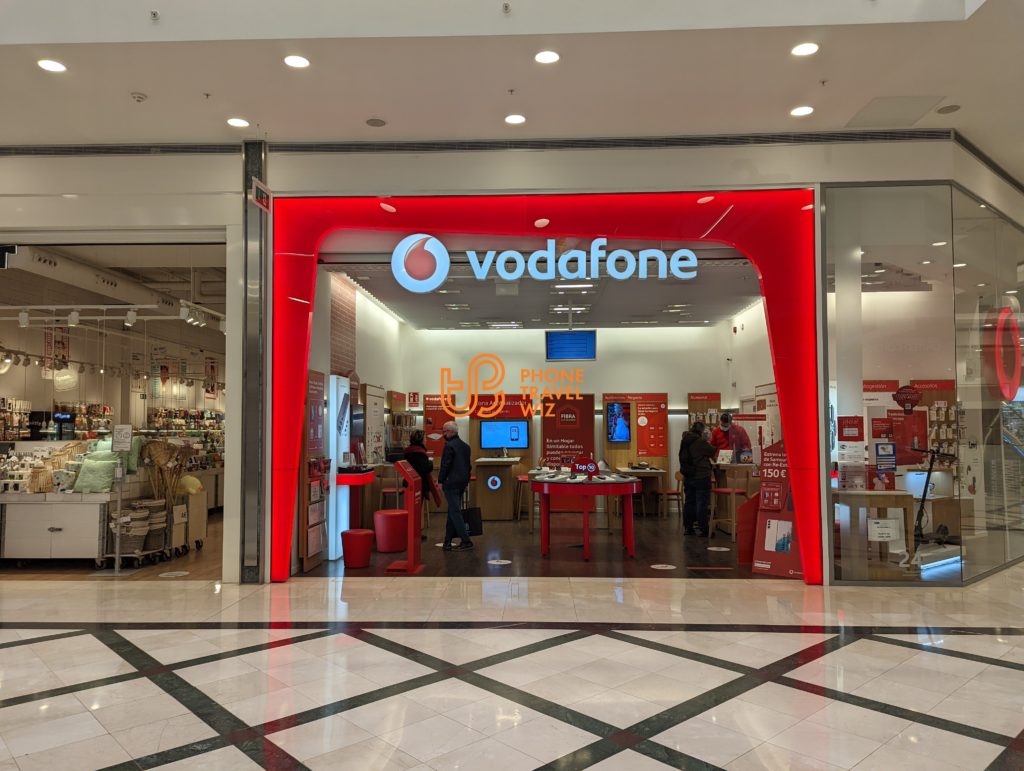 Vodafone Spain Store in Madrid