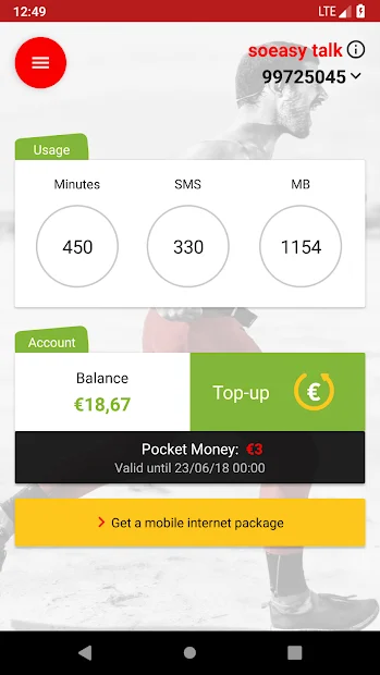 Cytamobile Vodafone Cyprus selfCare App