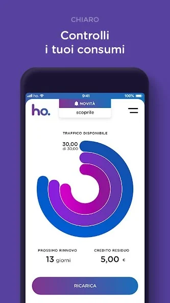 Ho Mobile Italy App