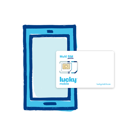 Lucky Mobile Canada SIM Card