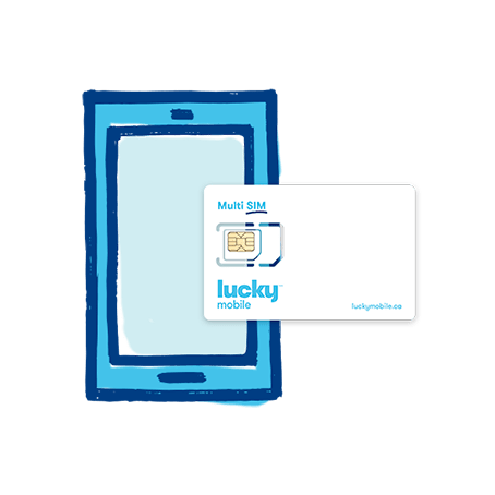 Lucky Mobile Canada SIM Card