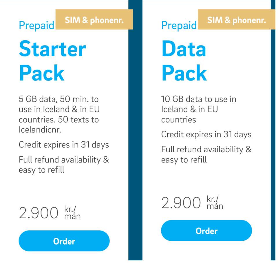 SIM Cards in Iceland The Best Prepaid Plans 2024 Guide Phone
