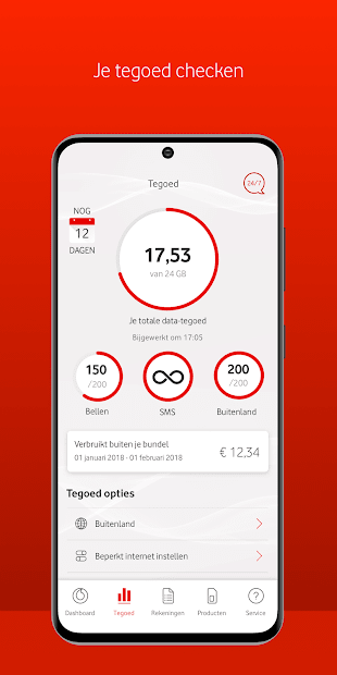 Vodafone Netherlands App
