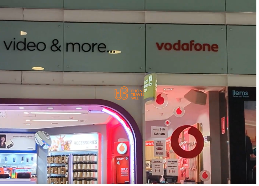 Vodafone Spain Reseller at Barcelona Airport