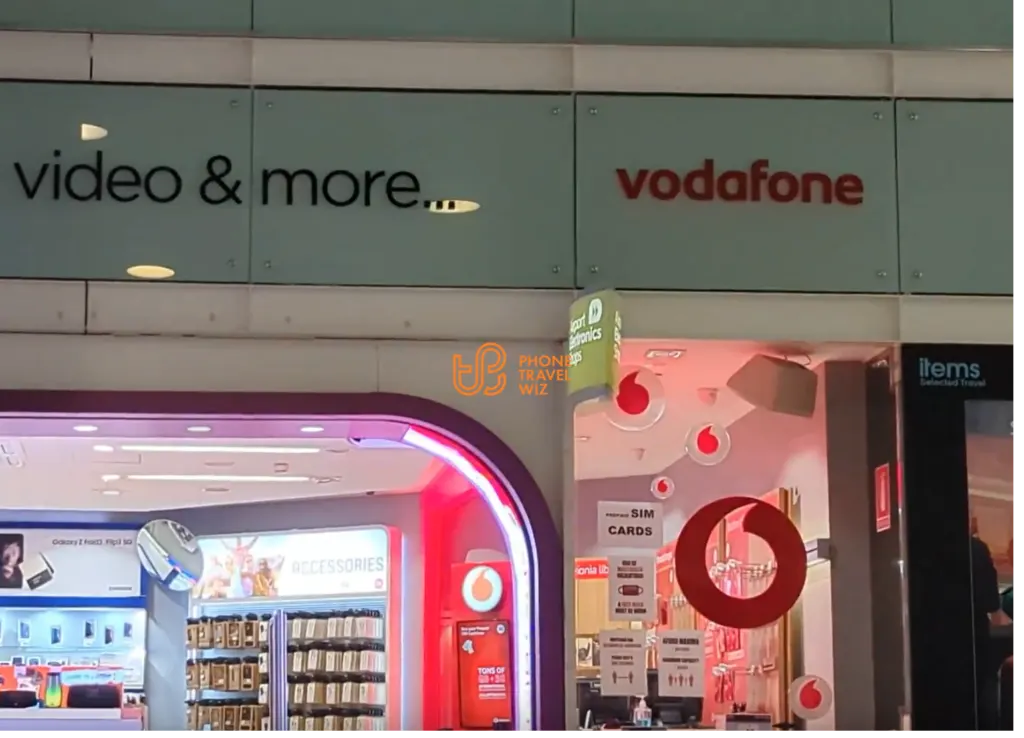 Vodafone Spain Reseller at Barcelona Airport