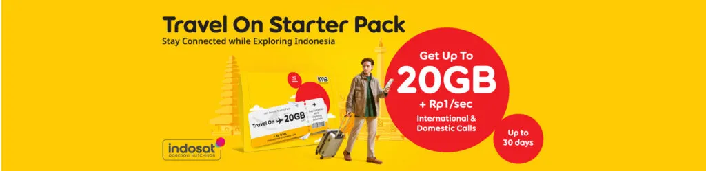 IM3 Indosat Ooredoo Hutchison Indonesia Travel On Starter Pack
