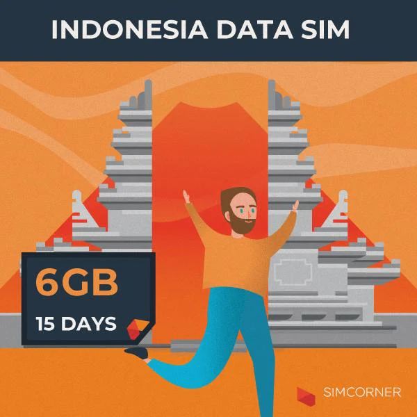 Indonesia Travel SIM Card SimCorner