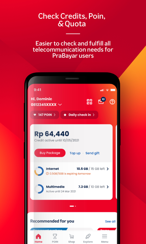 Telkomsel Indonesia MyTelkomsel App