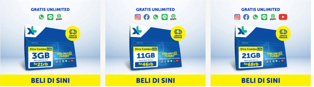 XL Axiata Indonesia SIM Cards