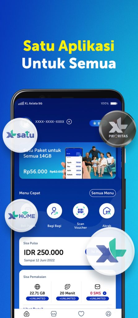 XL Axiata Indonesia myXL App