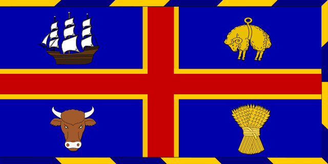 Flag of the city of Adelaide in Australia
