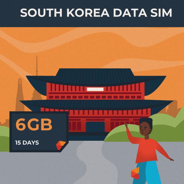South Korea Travel SIM Card SimCorner