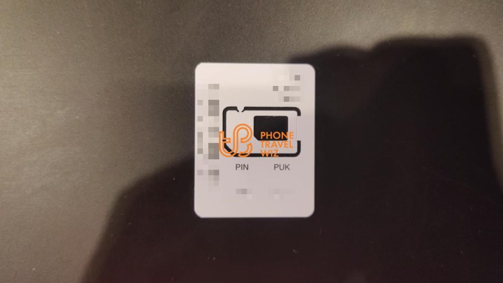 Yoigo Spain SIM Card Back