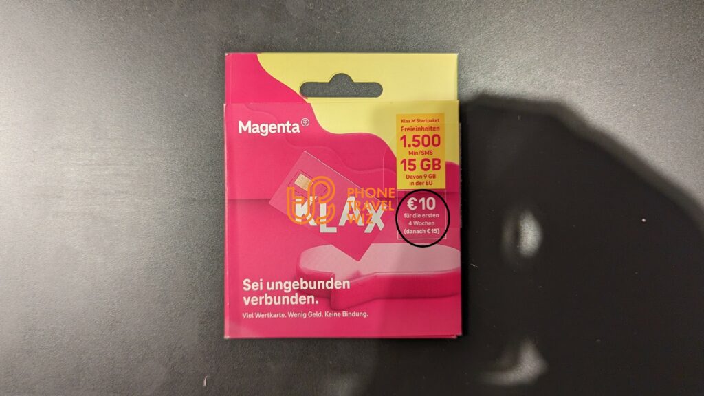 Magenta Telekom Austria Klax Starter Pack Front