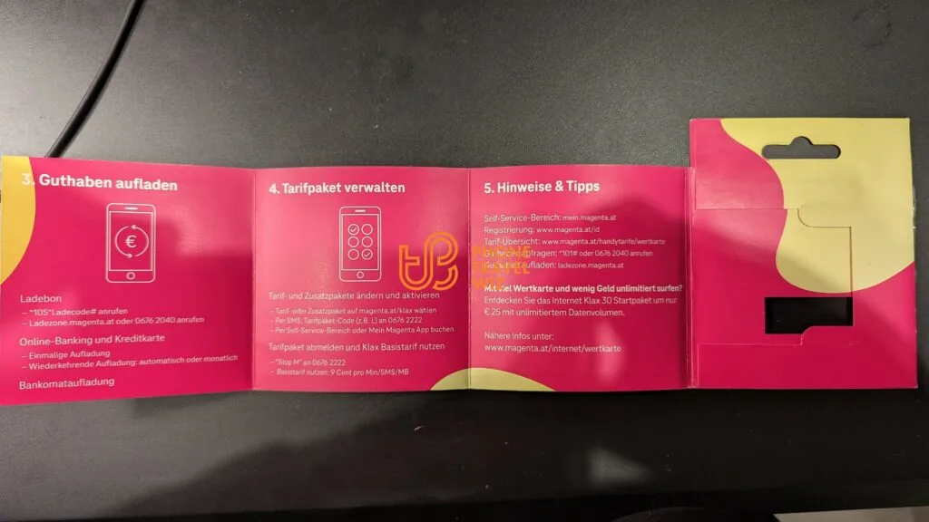 Magenta Telekom Austria Klax Starter Pack Opened 1