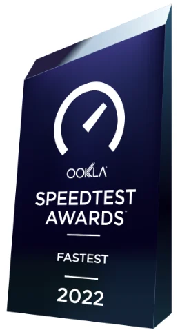 Speedtest Awards Fastest Mobile Network 2022 Award