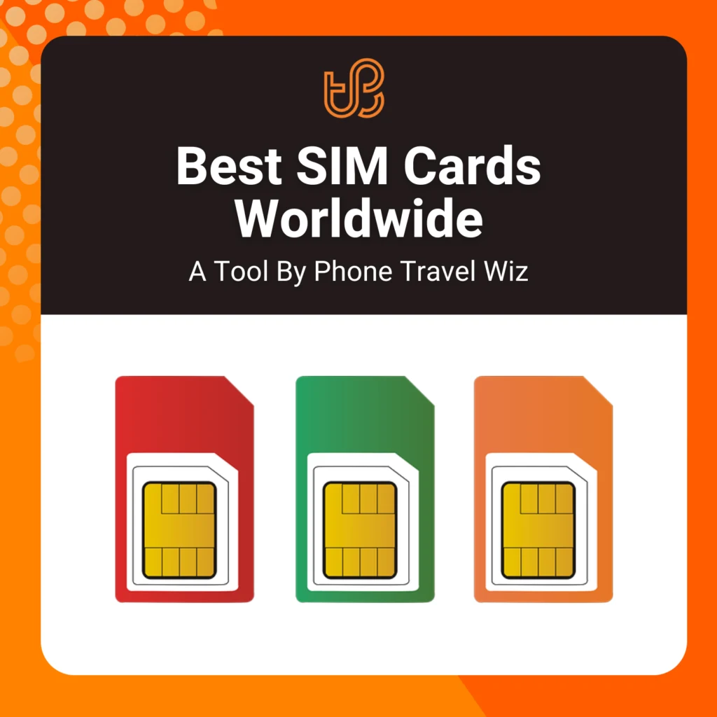 Best SIM Cards Worldwide Tool by Phone Travel Wiz