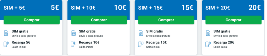 Lycamobile Spain SIM Cards