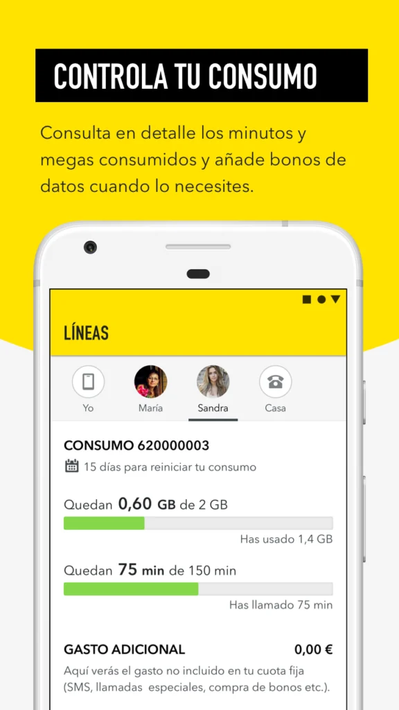 MásMóvil Spain MÁSMÓVIL - Área de cliente App