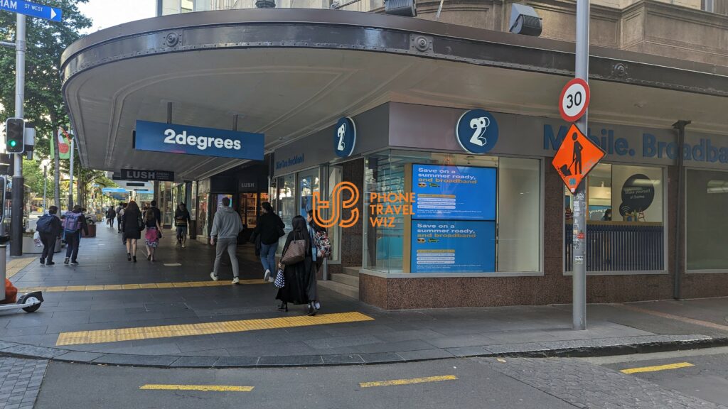 2degrees New Zealand Store in Auckland Queen Street