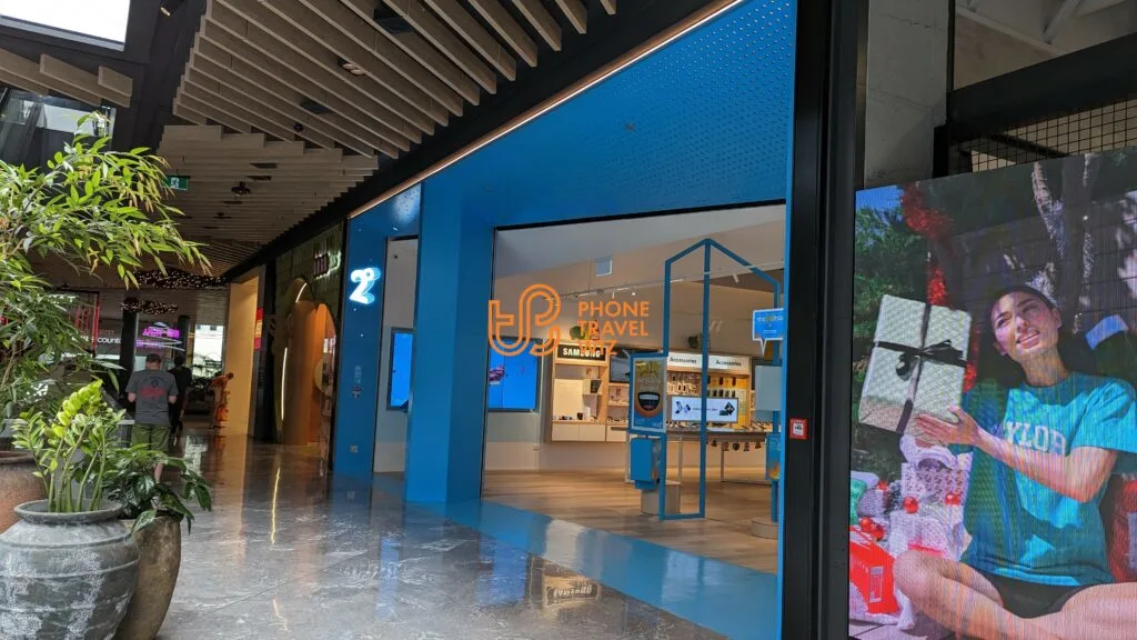 2degrees New Zealand Store in Westfield Mall in Auckland