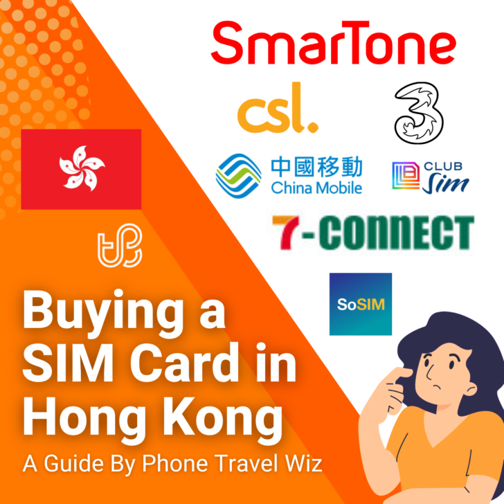 Hong Kong International Airport (HKG) SIM Card Buying Guide Phone