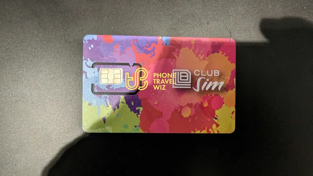 CSL Mobile 7-Eleven Club SIM Card Front