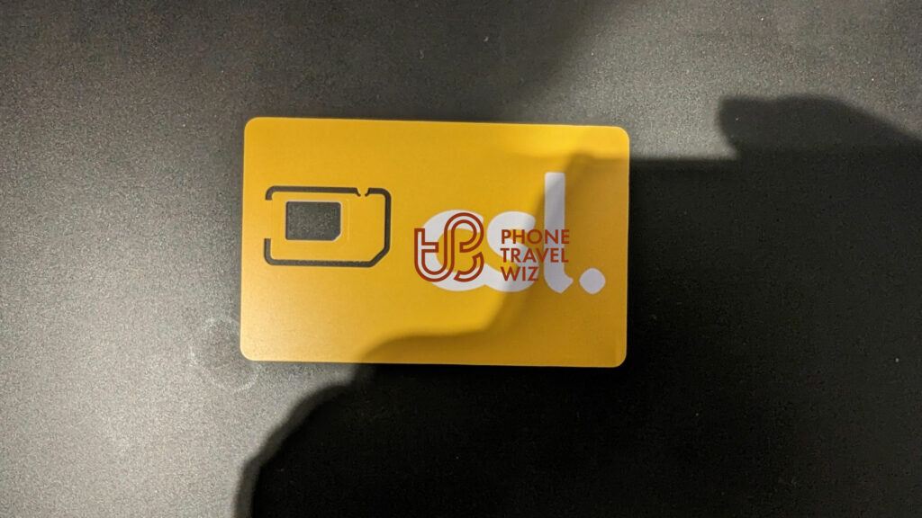 CSL Mobile Hong Kong SIM Card Front